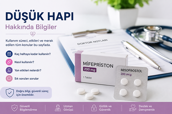 düşük hapı nedir