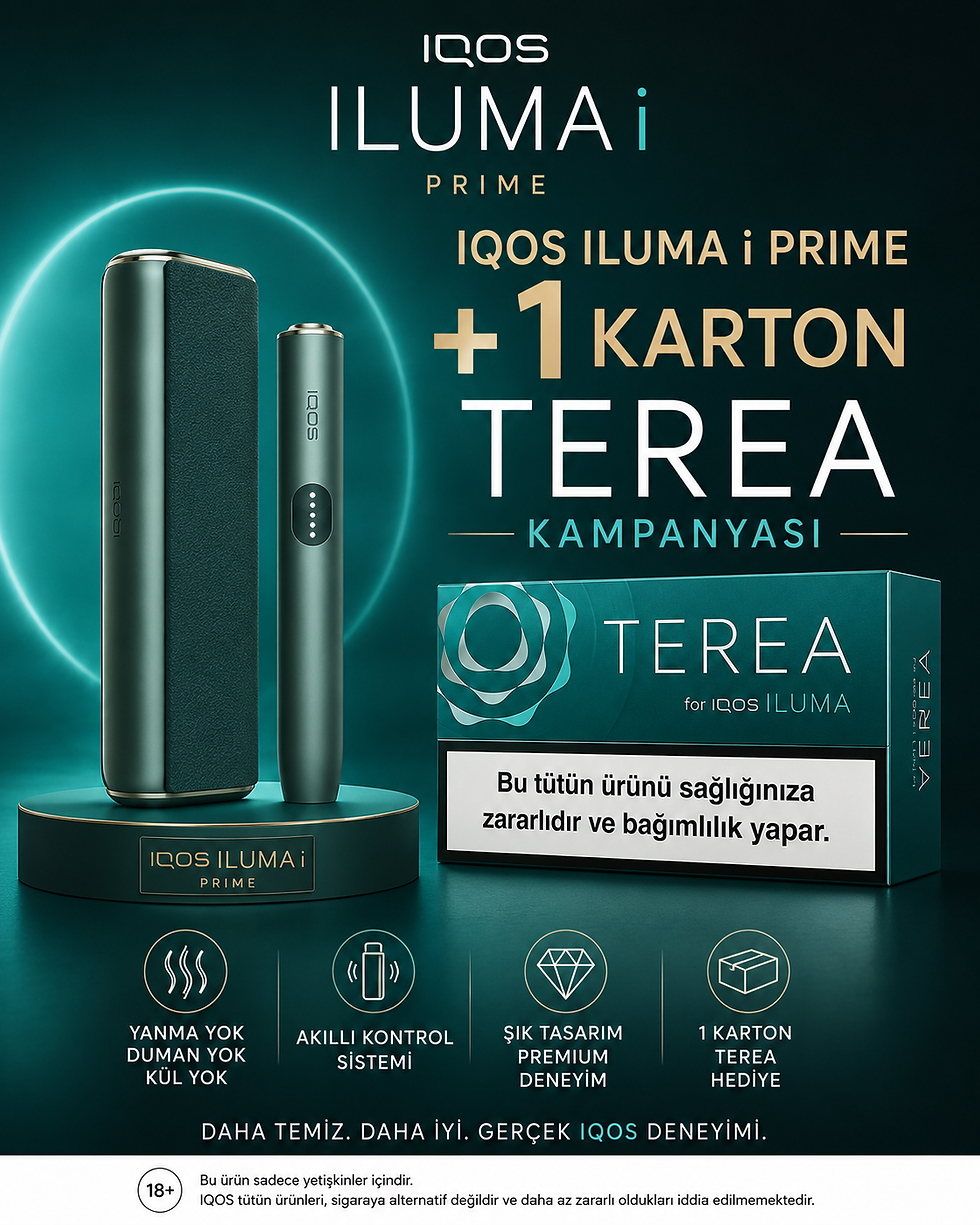 IQOS ILUMA İ Prime + 1 Karton Terea Kampanya