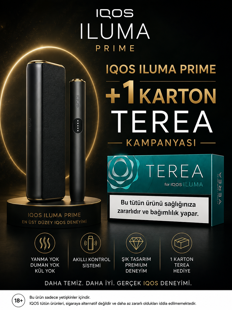 IQOS ILUMA Prime + 1 Karton Terea Kampanya