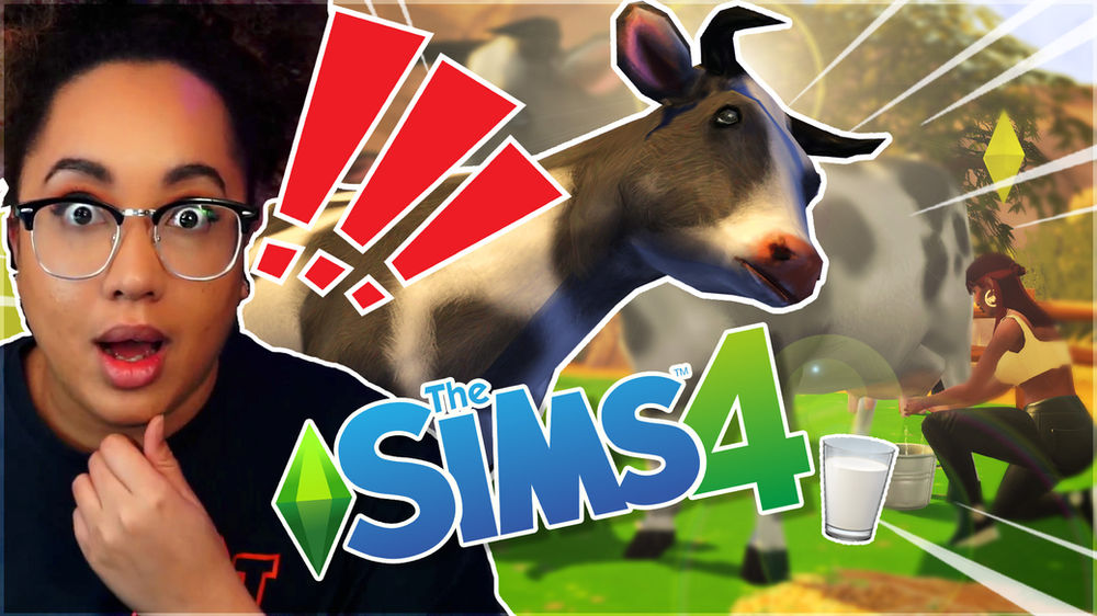 Functional Dairy Cow in The Sims 4