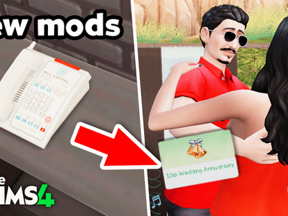 Sims 4 Mods: Wedding Anniversary Landline & More!