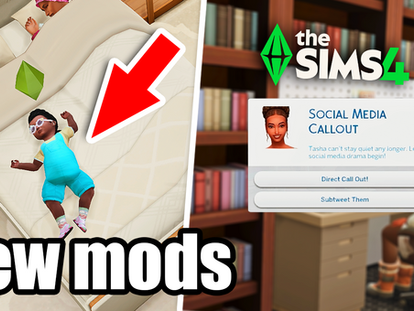 New Sims 4 Mods! (Loading Screen, Social Media Update & More) 