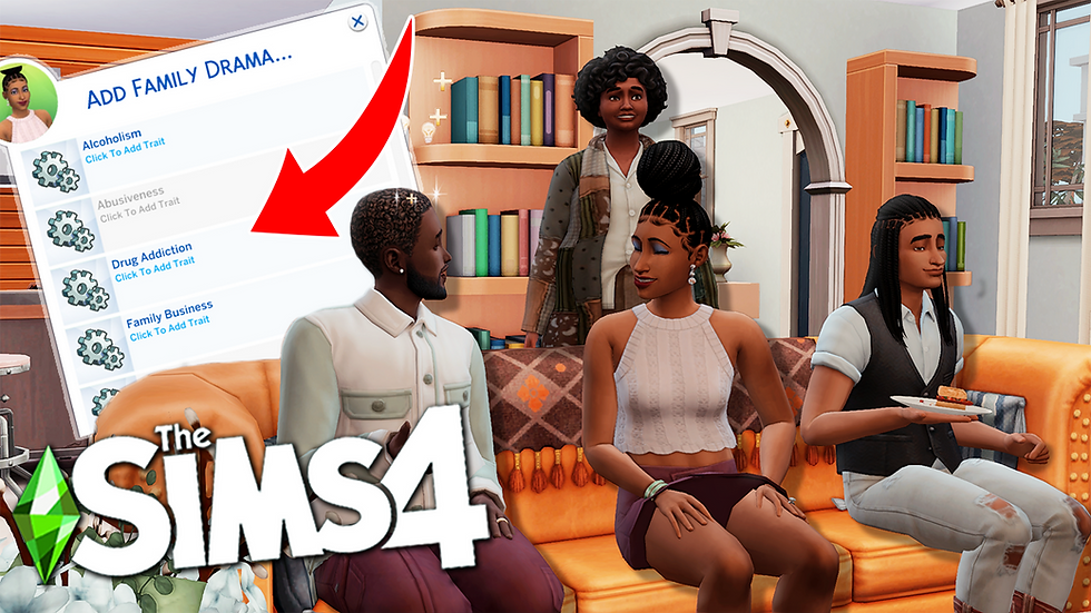 Family Gameplay Mod For The Sims 4