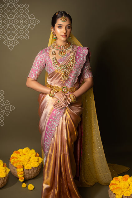 Traditional South Indian Bridal Model Campaign Photoshoot in India