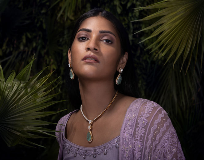 Conceptual Studio Model Photoshoot for Jewellery Products
