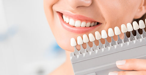 Beautiful smile and white teeth of a you