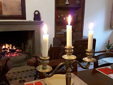 Каминная комната B&b La Locanda Cistercense