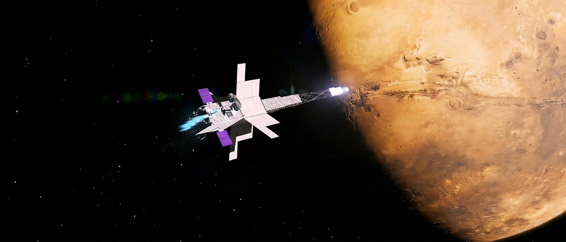 Die NASA soll mit Atomkraft zum Mars fliegen