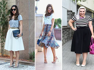 Saia midi: a peça que vai te deixar ainda mais poderosa