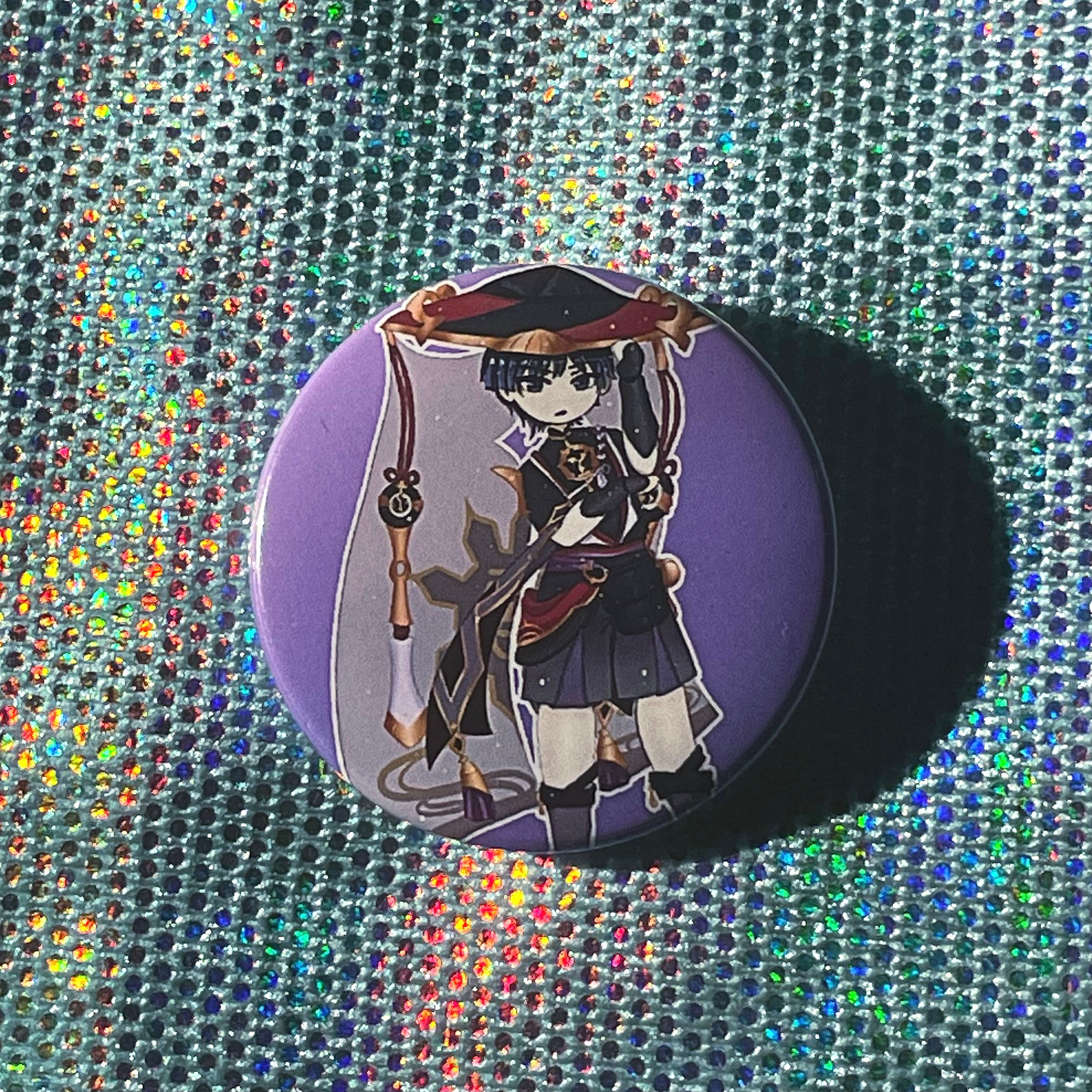 “Scaramouche” 1.5 Inch Button 