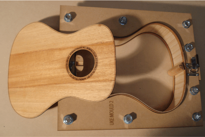 Laser Cut Ukelele Parts