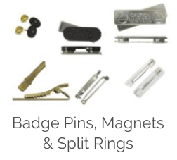 Badge Pins Magnets Split Rings Button.gi