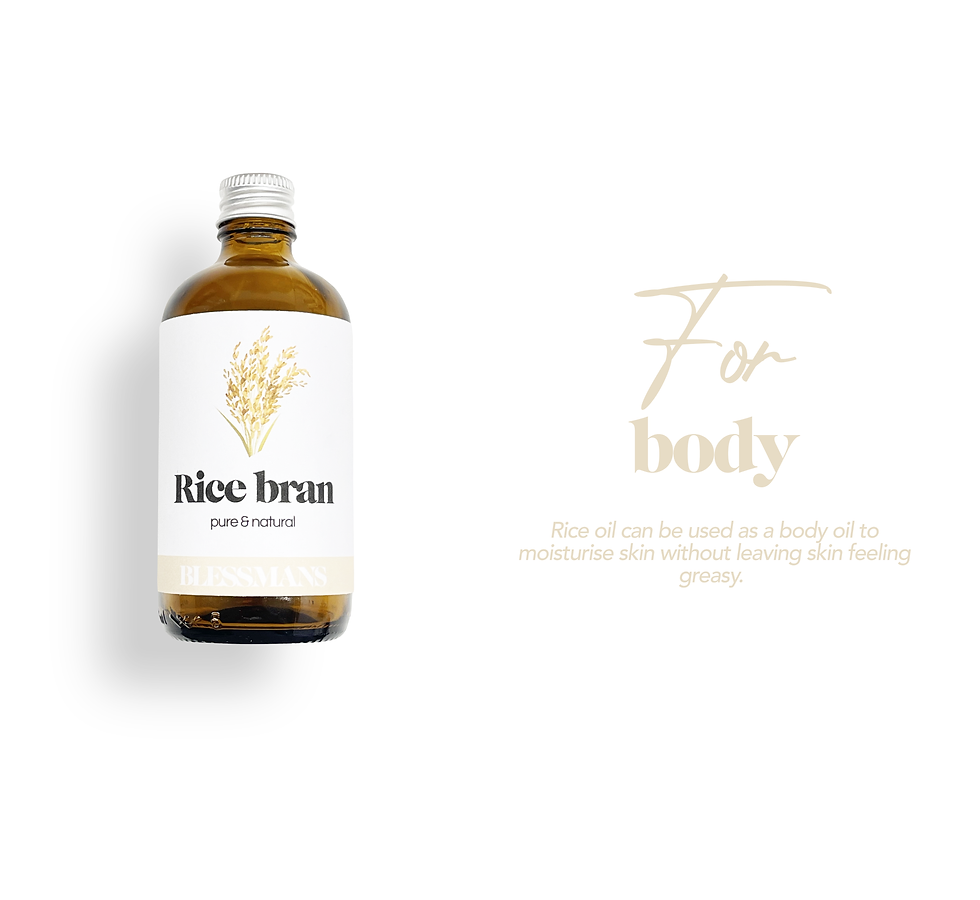 Miniature : rice bran oil
