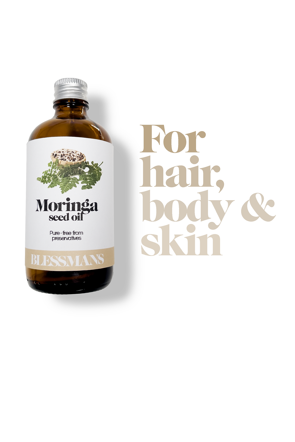 Miniatura: Pure cold pressed moringa seed oil