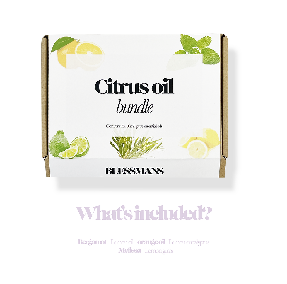 Miniature : Citrus essential oil bundle | Bergamot, Melissa, sweet orange, lemon oi & more