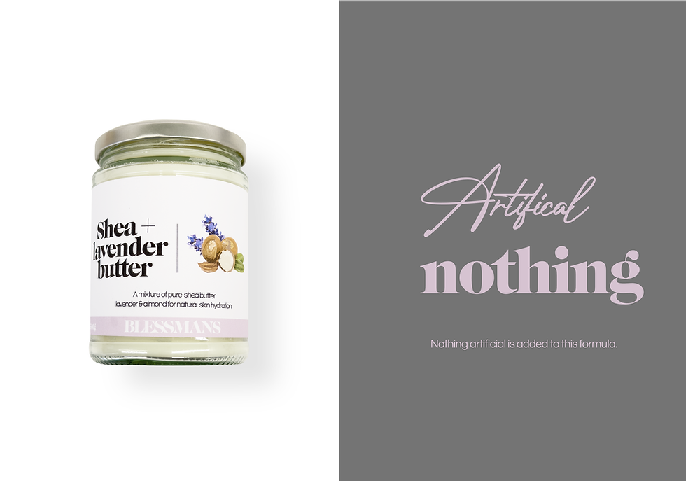 Miniatura: Pure shea butter & lavender oil | skincare | normal dry skin natural moisturiser