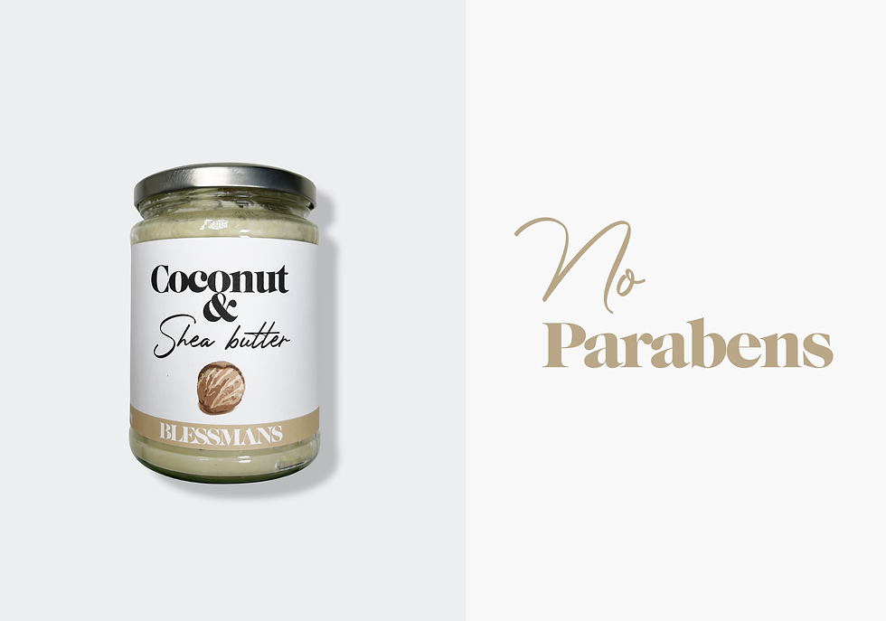 Miniature : Extra virgin coconut oil & shea butter | Skin moisturiser | Blessman naturals