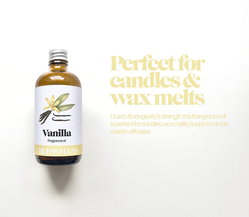 Miniature : Vanilla fragrance oil, premium long lasting fragrance oils for candle making