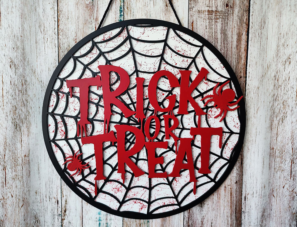 Trick or treat Aufhänger