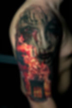#burningchurch #fullcolour #tattoo