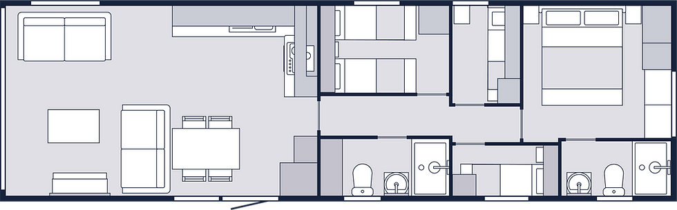 Thumbnail: New 2026 - Victory Harraway 41x12 4 bedroom