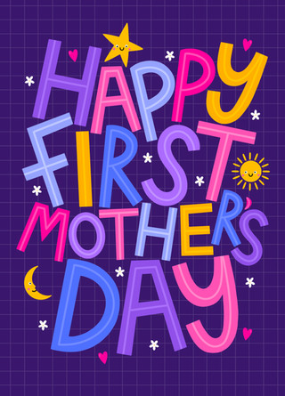 First Mother's Day Card for New Mums