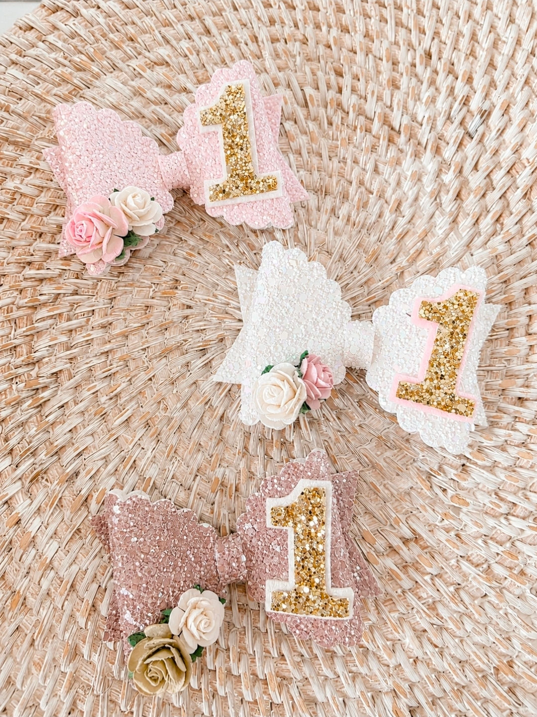 Personalised Birthday Hair Bow | Clip or Nylon Headband