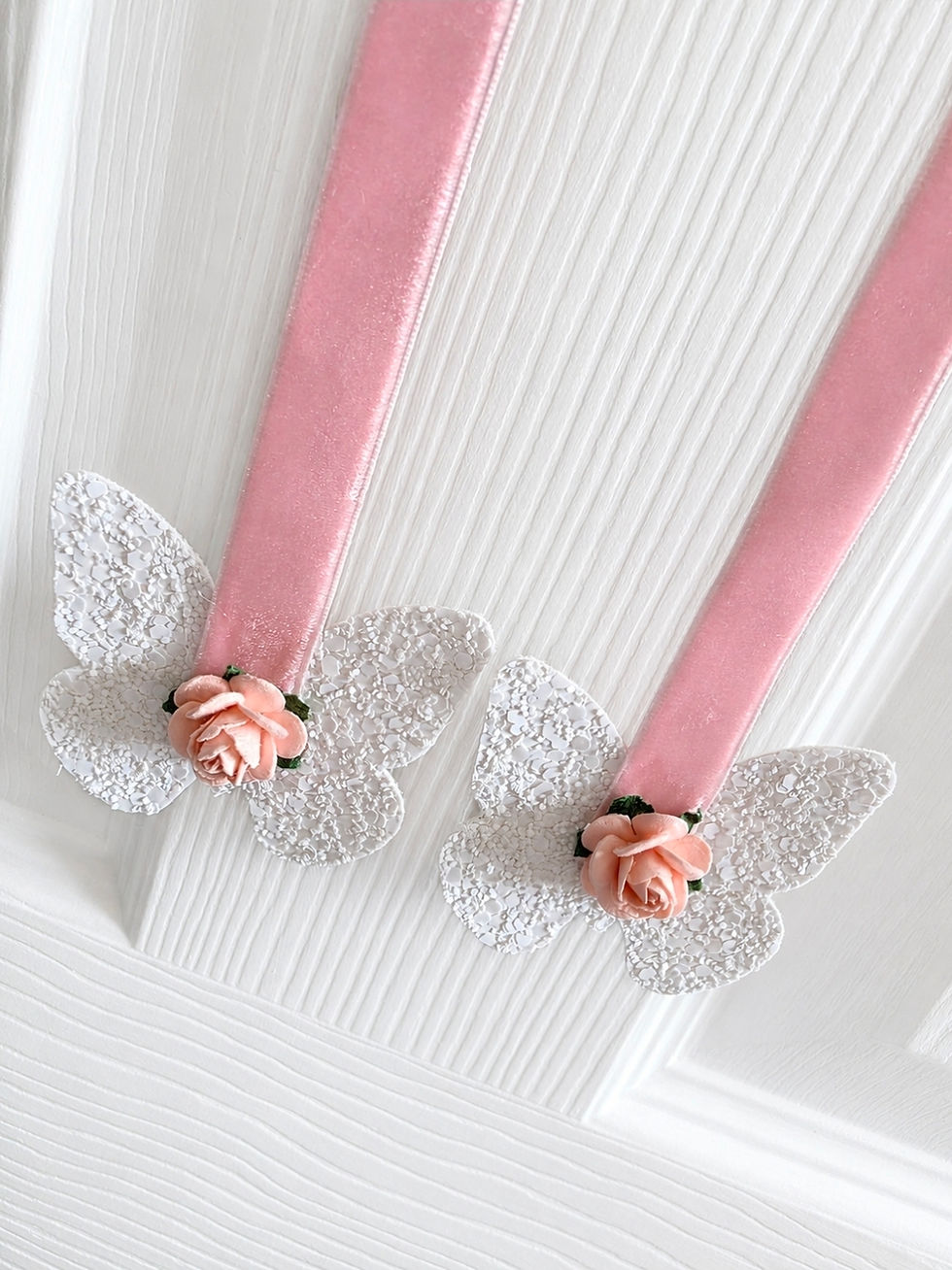 Thumbnail: Butterfly Bow Holder |  Hair Bow Storage | Girls Bedroom Decor