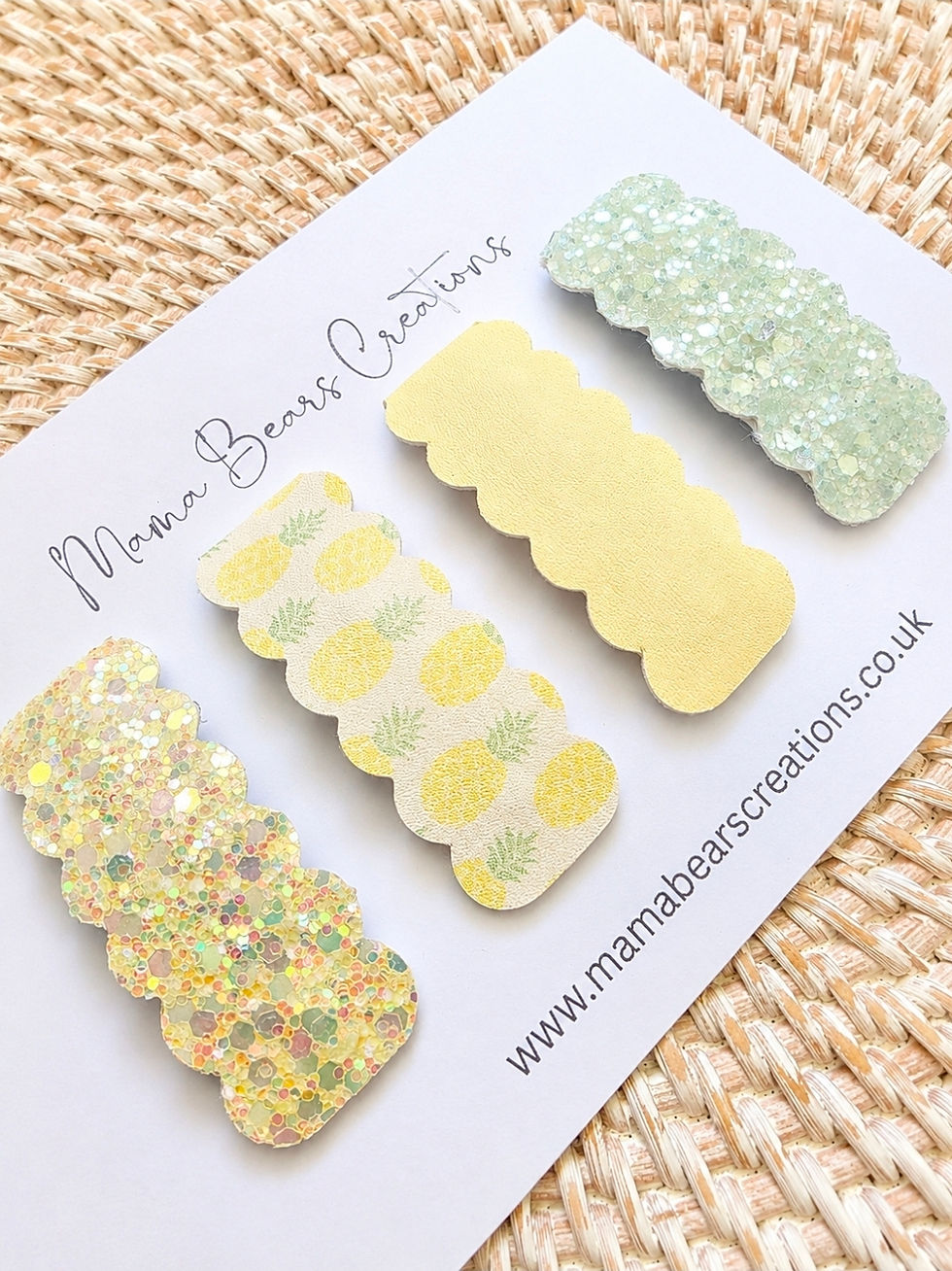Thumbnail: Pineapple Snap Clip Set