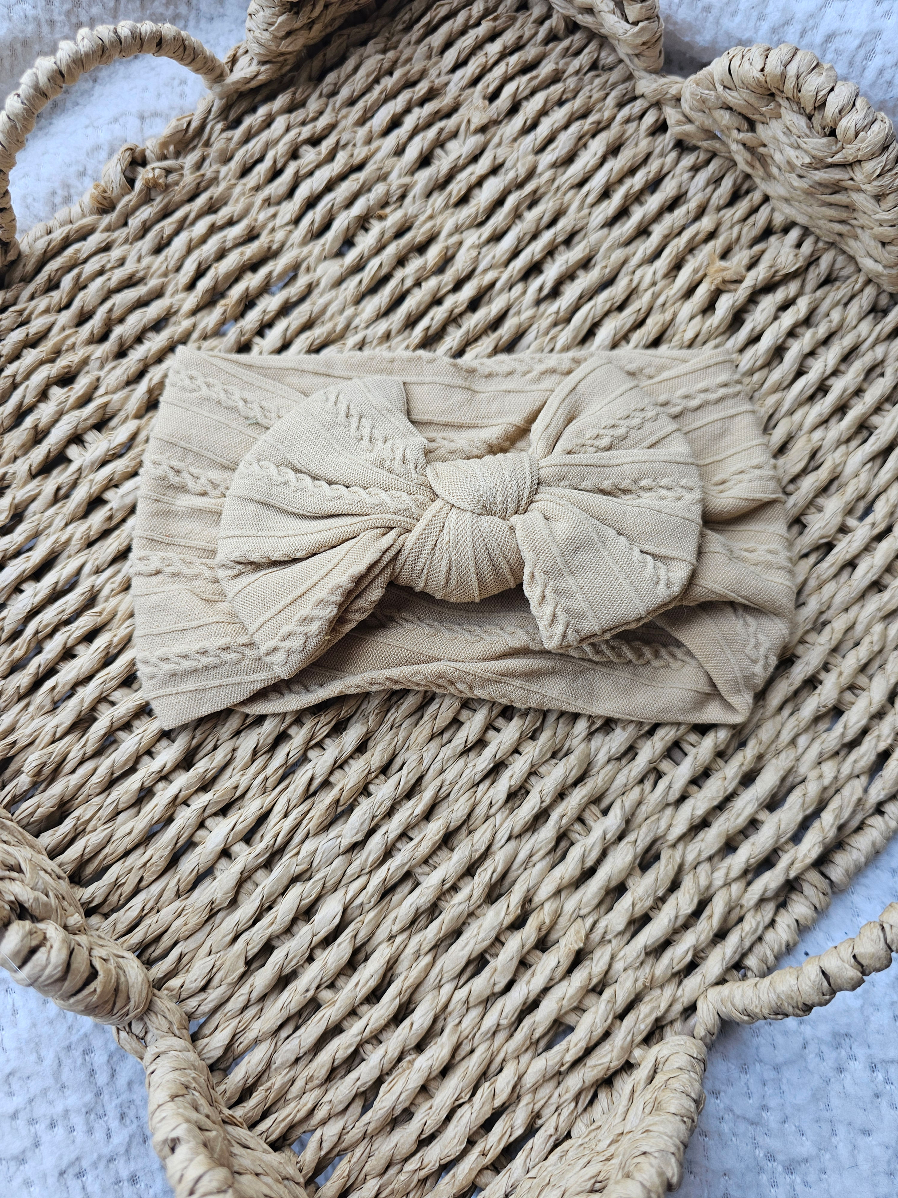 Ava Topknots | Beige