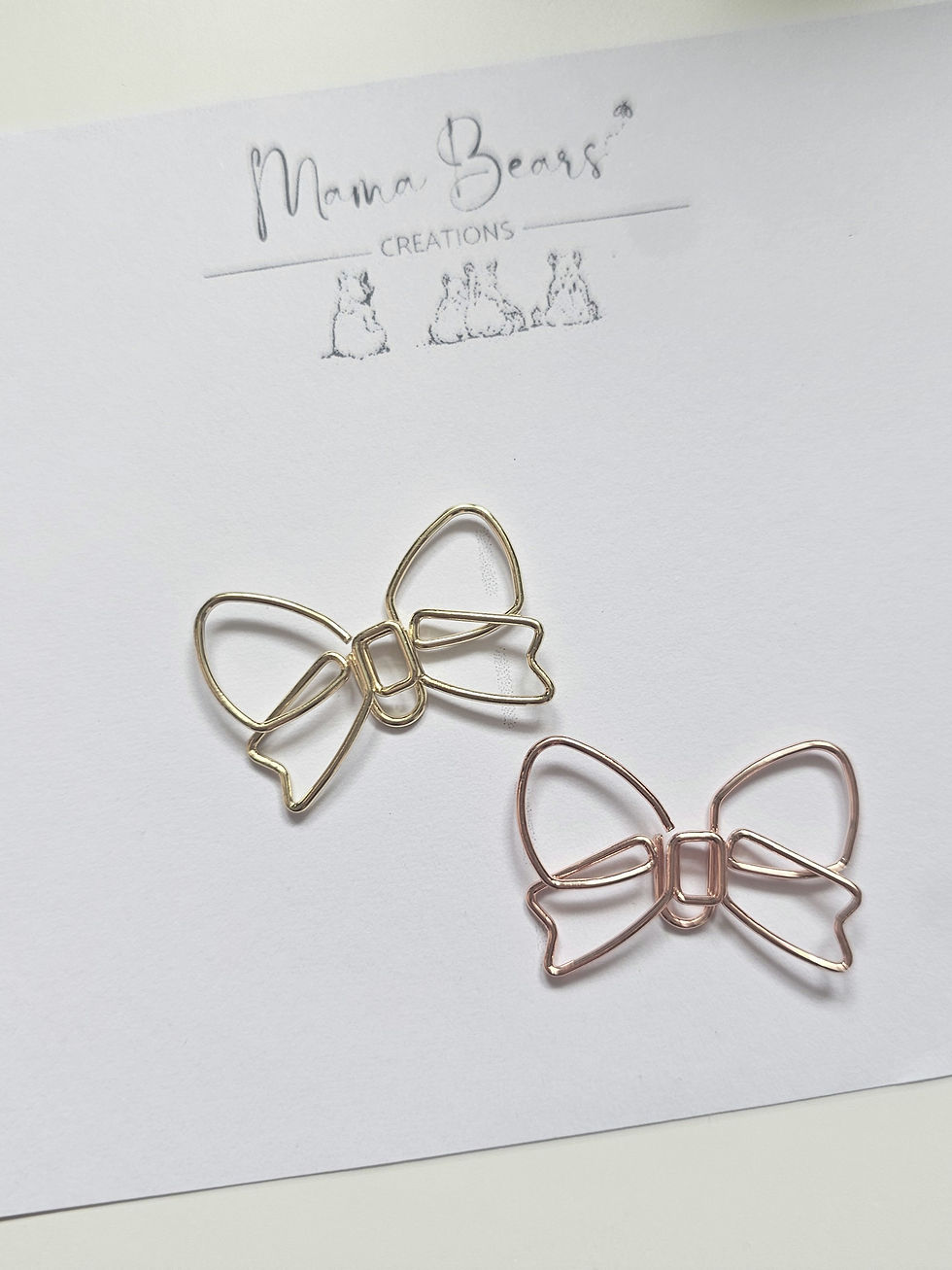 Thumbnail: Novelty Planner Clip | Bows