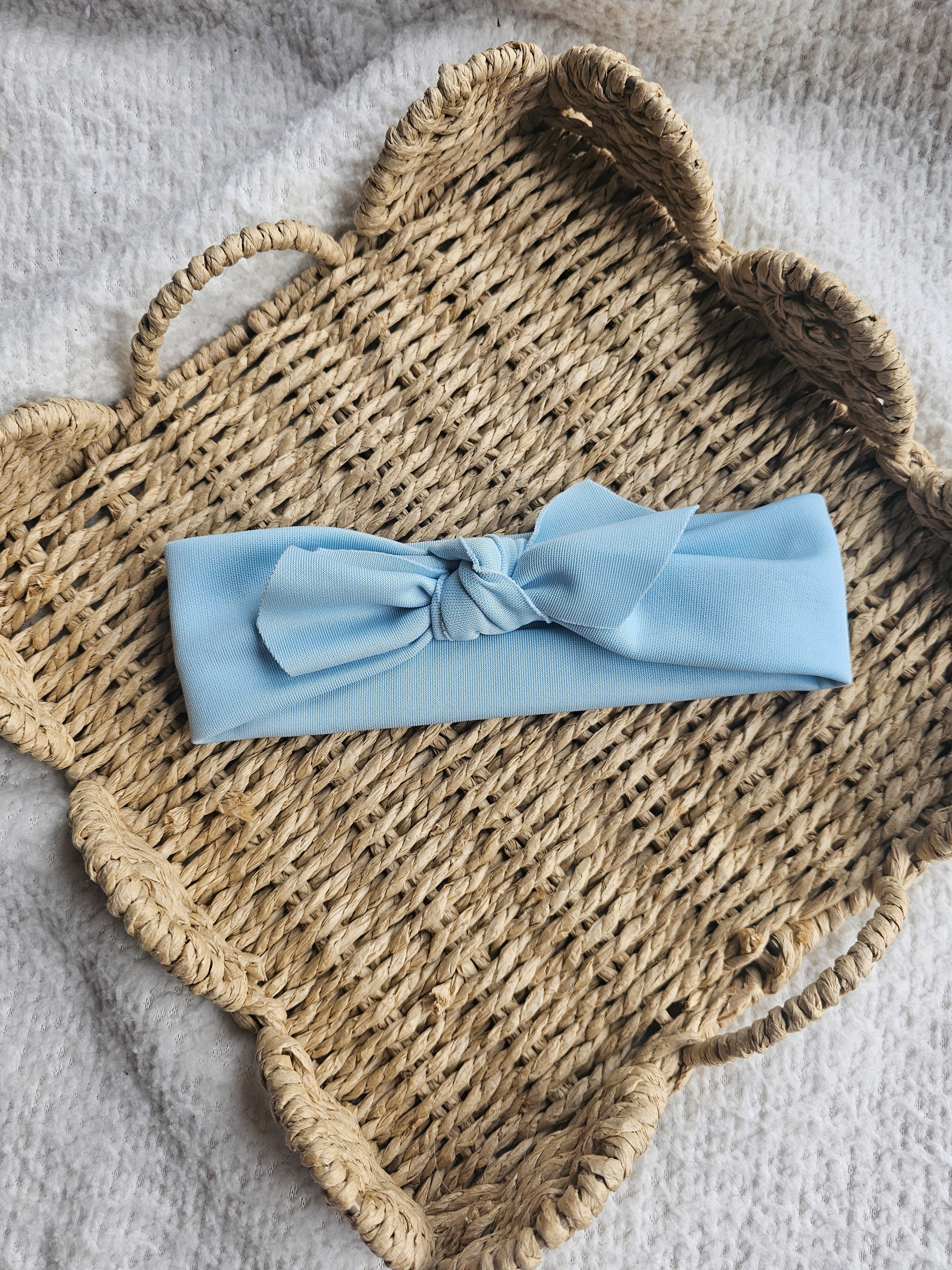 Honey Vintage Topknot | Baby Blue