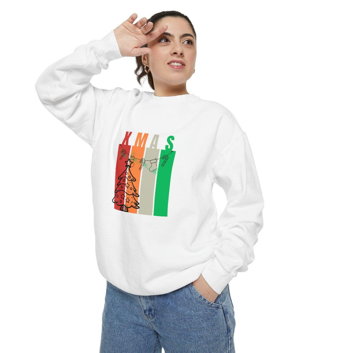 Unisex Garment-Dyed Sweatshirt