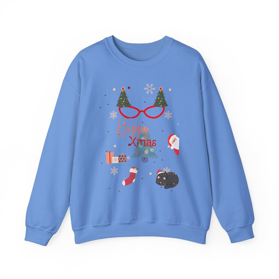 Thumbnail: Christmas Crewneck Sweatshirt