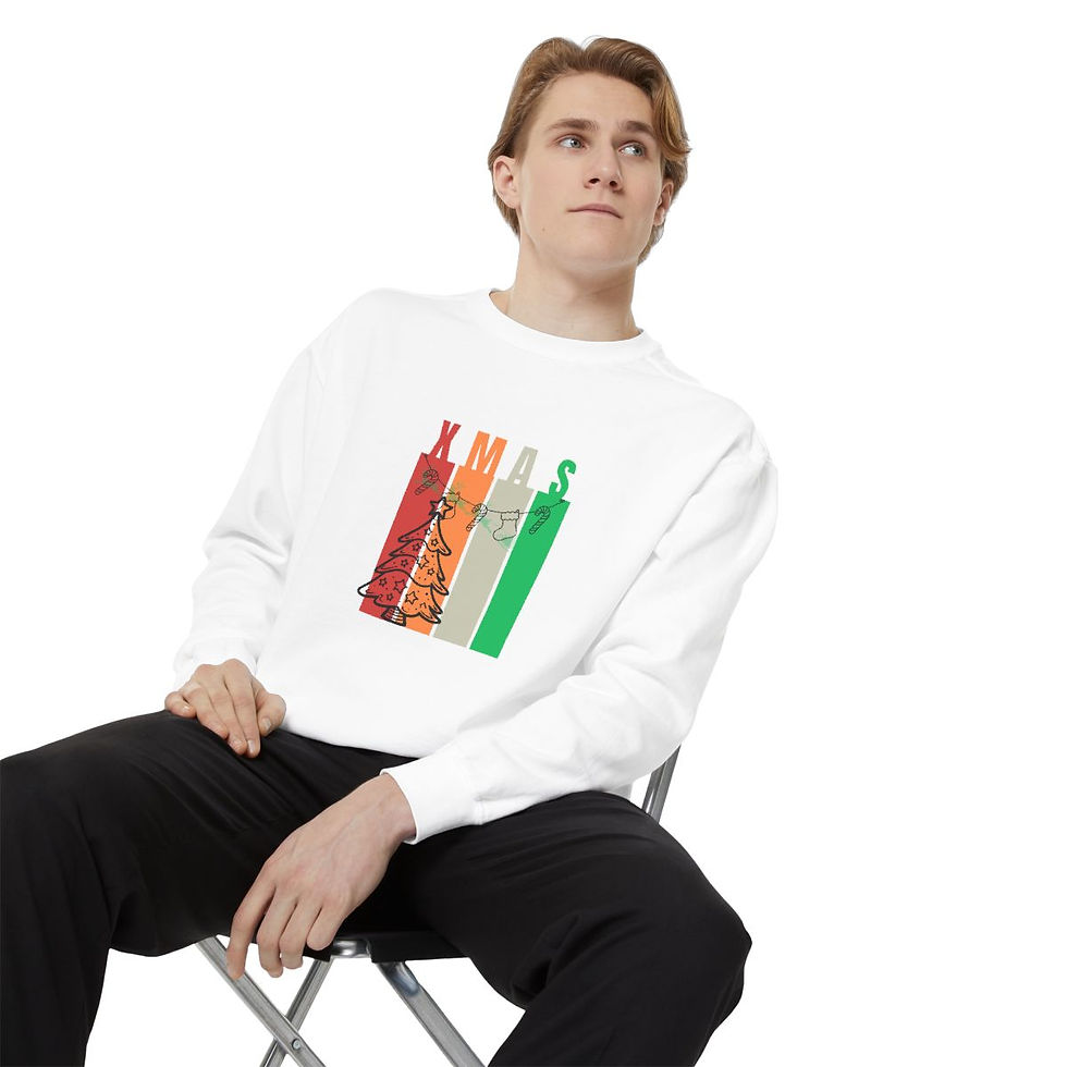 Thumbnail: Unisex Garment-Dyed Sweatshirt