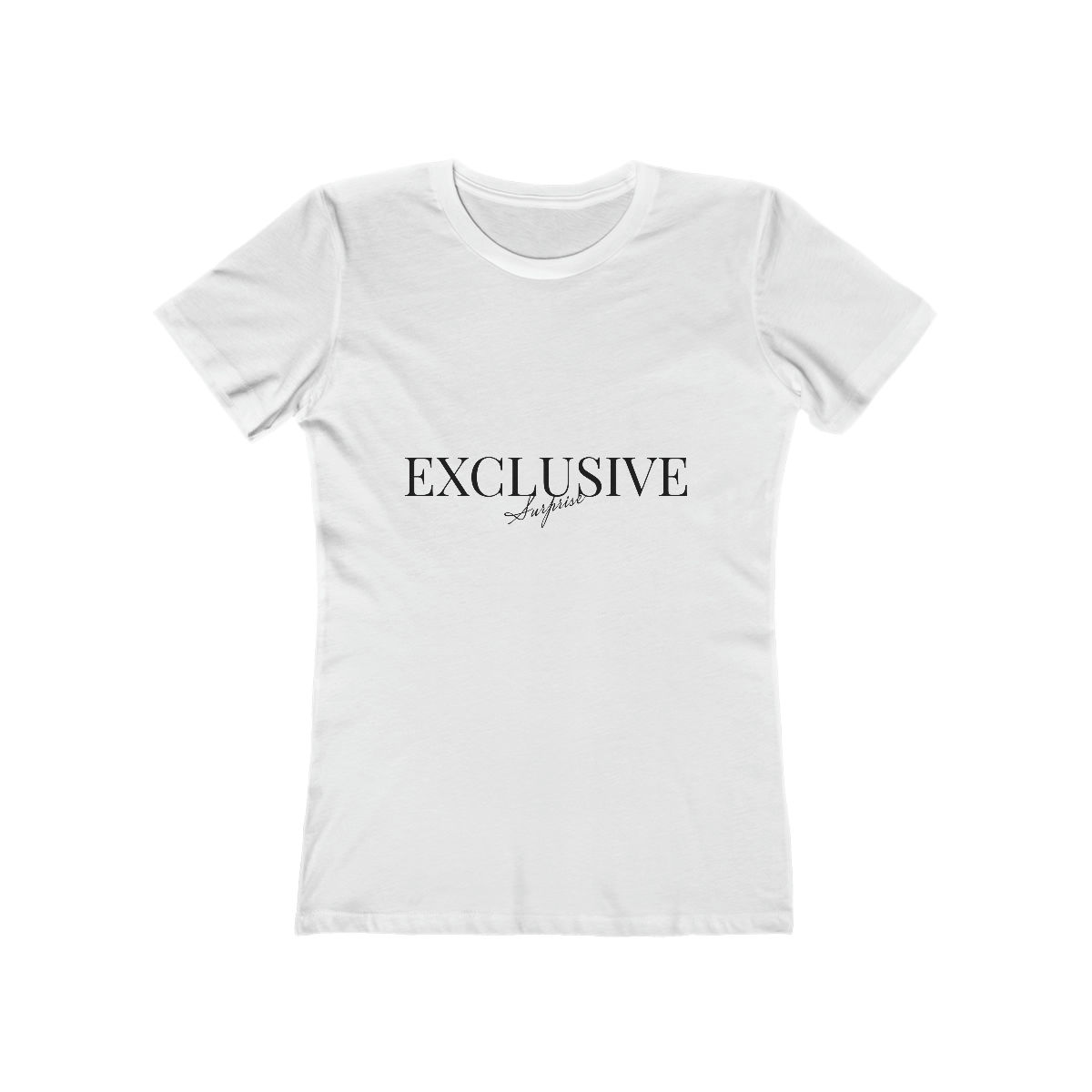 Exclusive Surprise Boyfriend Tee for Women