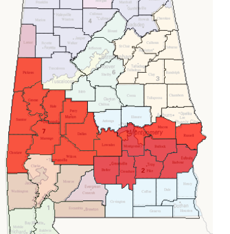 Congressional seats on the line as Black Belt, state look to grow