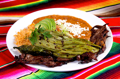 Carne asada en la Fonda Oaxaqueña, East Wenatchee y Chelan