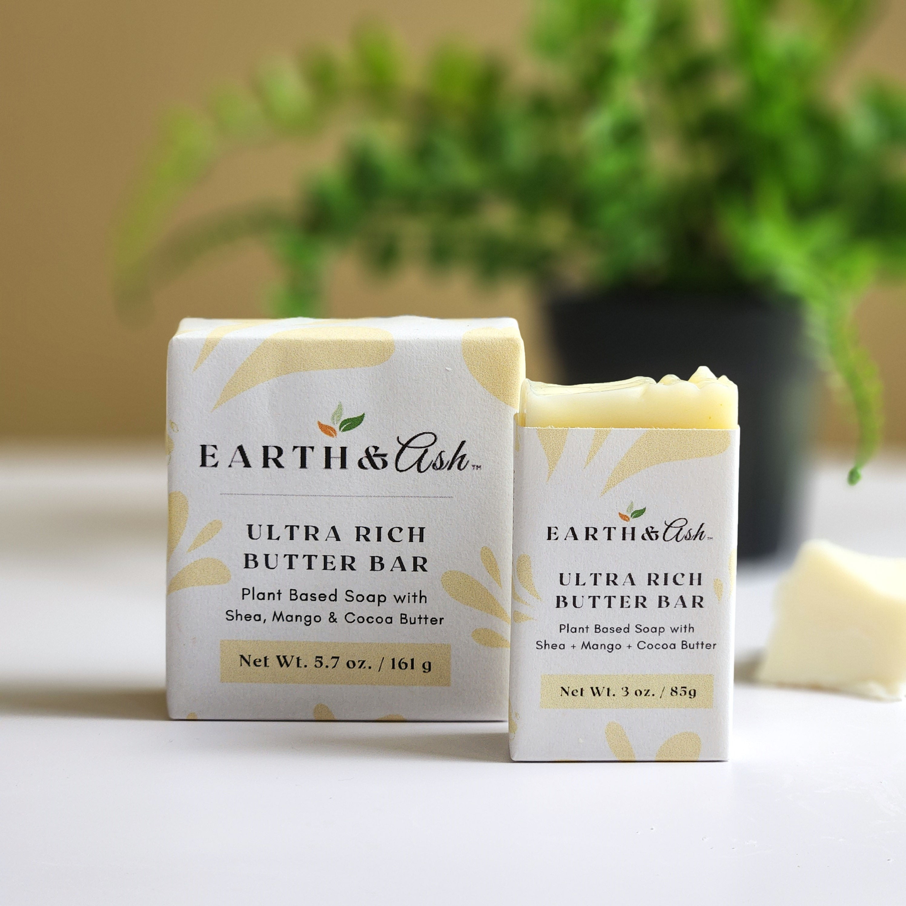 Ultra Rich Butter Soap Bar full size and petite size