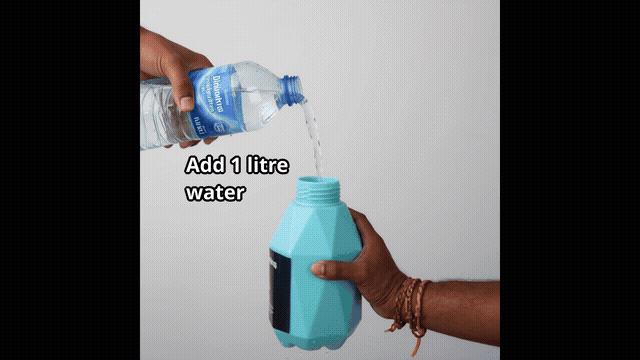 add mix and pump