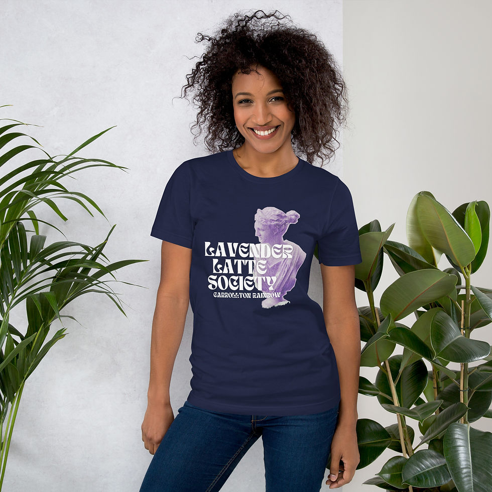 Thumbnail: Unisex Lavender t-shirt