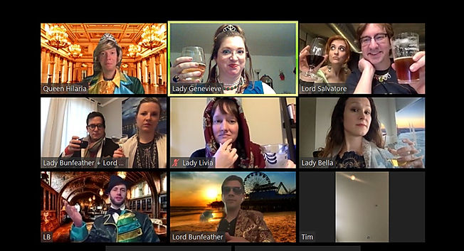 murdery mystery game app zoom party