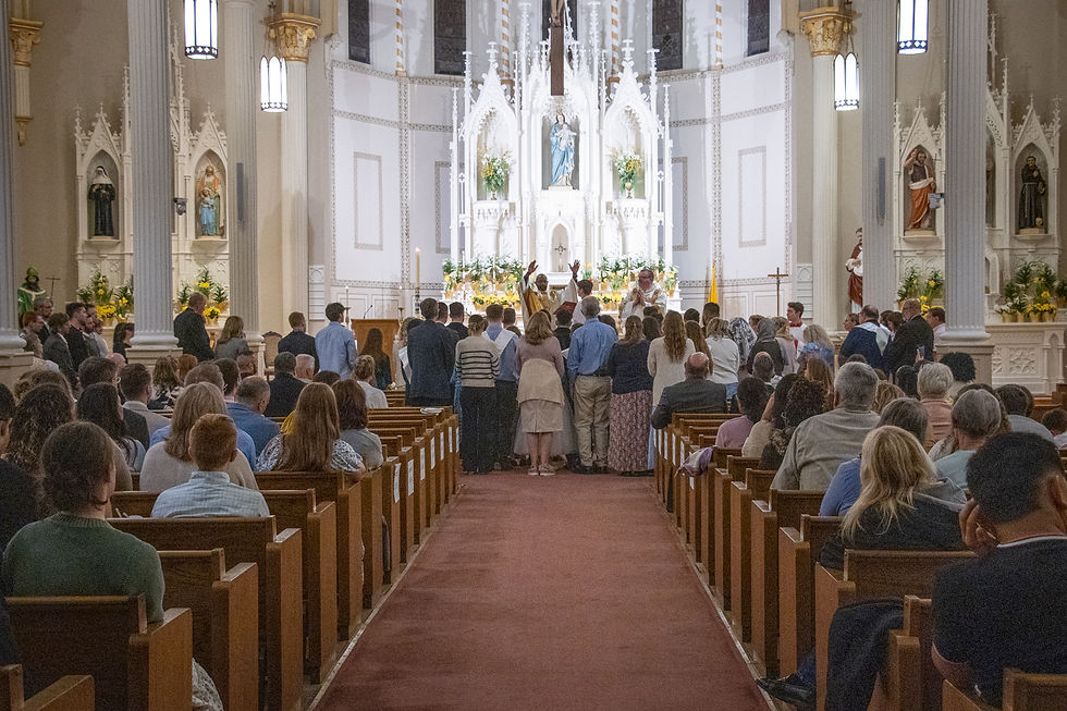 At this year’s Easter Vigil, we welcomed 39 new Catholics into the Church, a powerful reminder of the mission we share. Thank you for being part of it!
