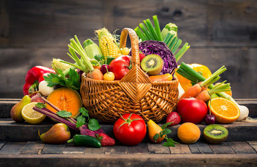 Coma muita fruta e legumes