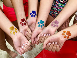 Glitter tattoos, AirBrush Tattoos, m
