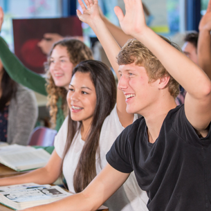 kids in class
