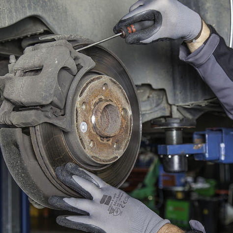 car brake inspection