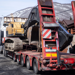 heavy equipment transportation