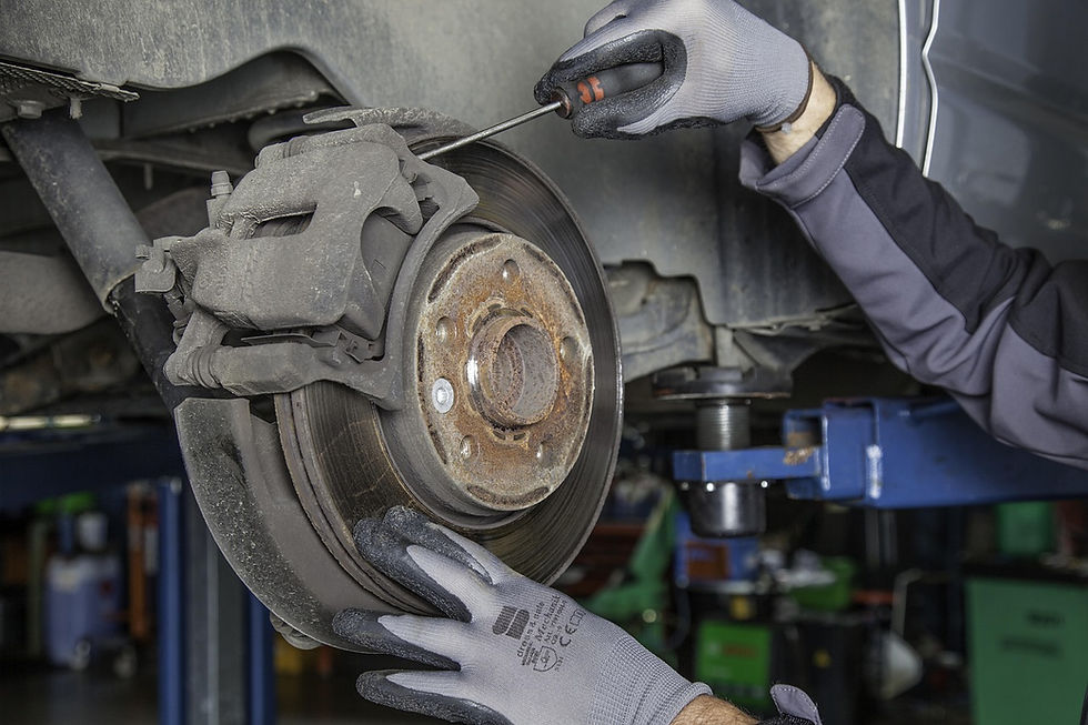 car brake inspection