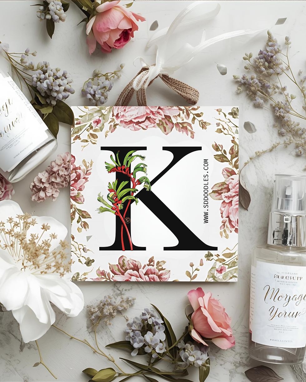 Botanical print for contemporary home décor